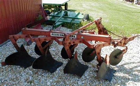 Allis Chalmers 4 Bottom Snap Coupler Plow For Sale
