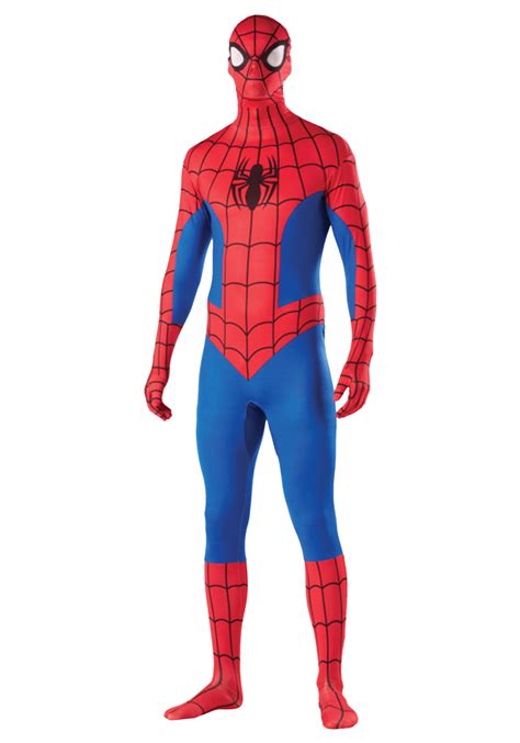 Adult Amazing Spider Man 2 Second Skin Suit Superhero Halloween Costumes