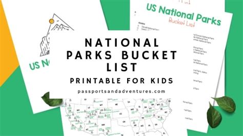 Your Printable U S National Parks Map With All 63 Parks 2022 Helpful