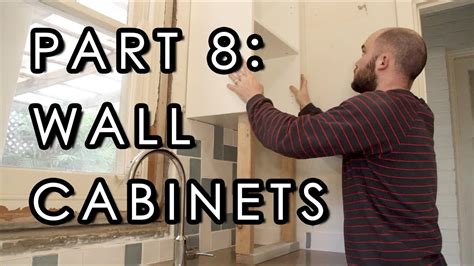 Need to mount or install cabinets on a concrete wall (or cinderblock wall)? How To Hang Wall Cabinets - Laundry Reno, Part 8 - YouTube