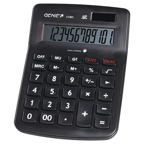 Desk Calculator - Printing Desk Calculator 12 Digit Calculator And Black Printing / In general ...