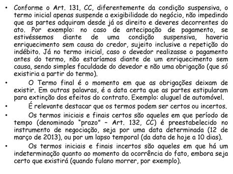 Condição Suspensiva E Resolutiva