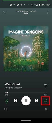 You then open the now playing view and click on repeat until it goes to repeat one. How to Loop a Song on Spotify - Technipages