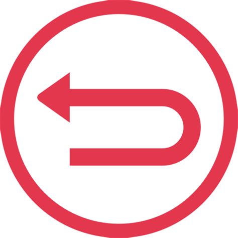 Reverse Arrow Free Signaling Icons