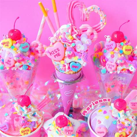 candycore is a food based aesthetic focused on candies and other confections including desserts