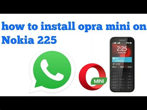 The download will start automatically. How to install opera mini in Nokia 215, 220 ,225 and 230 ...