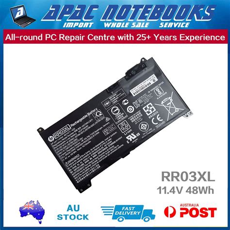 Genuine Rr03xl Battery Hp Probook 430 440 450 455 470 G4 G5 Rr03048xl