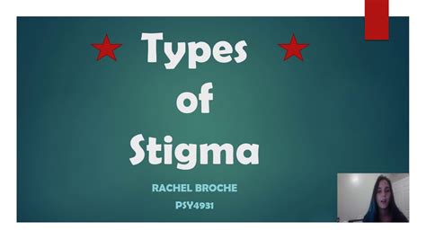 Types Of Stigma Youtube