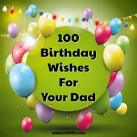 Happy Birthday Dad 110 Birthday Wishes And Messages