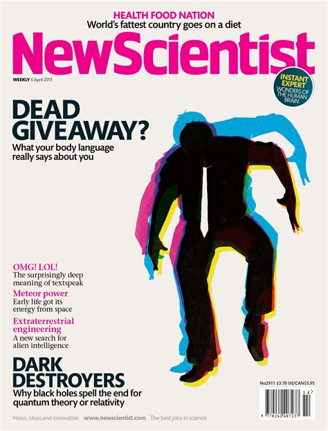 Issue 2911 Magazine Cover Date 6 April 2013 New Scientist