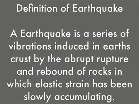 Earthquake Definition / Earthquakes Theschoolrun : Why does the earth shake? - Nazim Carson