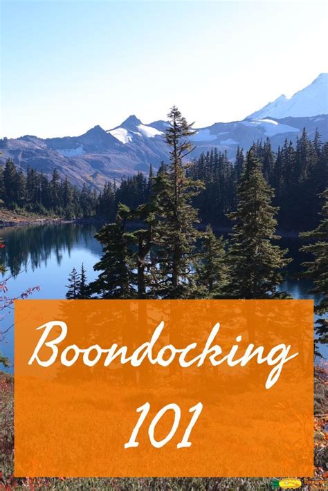 Boondocking is especially popular with teardrop trailer campers because many boondocking sites are not big enough to park a larger rv. Boondocking 101 | Boondocking, Rv world, Traveling by yourself