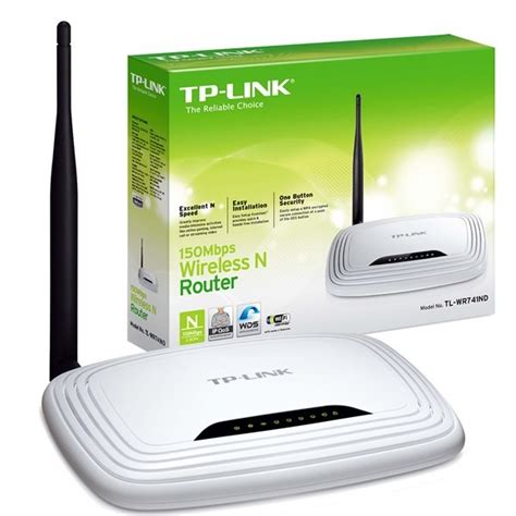 Tp Link Wireless N Router 150mbps Tl Wr740n White