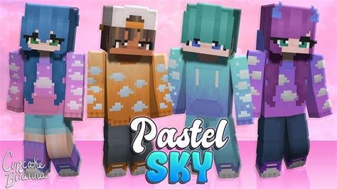 Pastel Sky Hd Skin Pack By Cupcakebrianna Minecraft Skin Pack