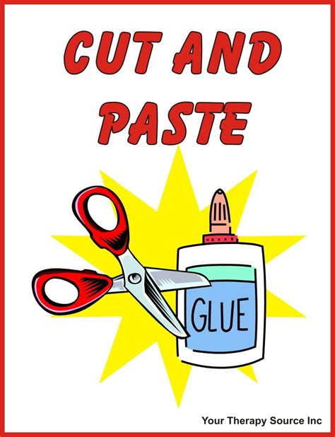 Cut And Paste Your Therapy Source
