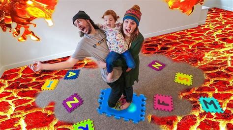 Lava Monster The Floor Is Lava Challenge New Board Game Youtube
