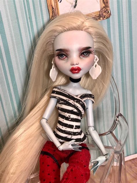 Lagoona Blue Monster High Repaint Ooak Doll Custom Dolls Etsy