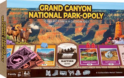 Masterpieces Opoly Board Games Grand Canyon National Park Opoly