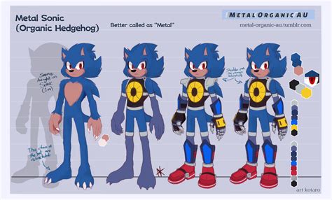 Design Reference Metal Sonic Metal Organic Au By Artkotaro08017 On