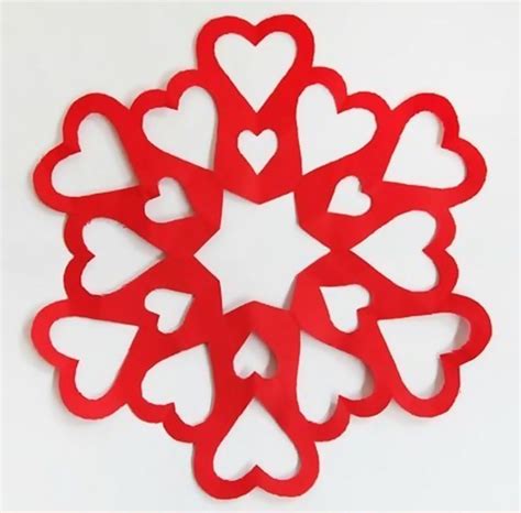 25 Awesome Diy Snowflakes For Valentines Day Paper Snowflake