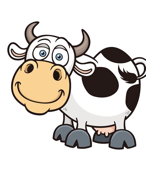 Cow Head Cartoon Images Cow Cartoon Head Vector Clipart Cute