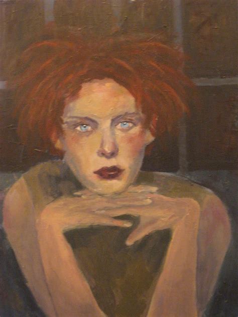 The Female Gaze Painting By Connie Freid