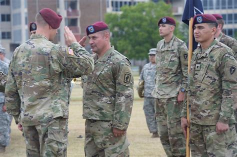 173rd Airborne Brigade And Texas National Guard Patching Ceremony
