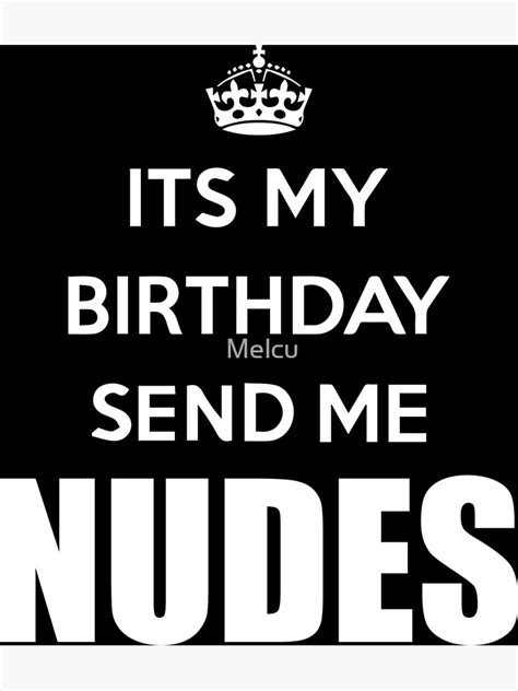 Its My Birthday Send Me Nudes Nudes Shirt Its My Birthday Shirt Birthday Gift Shirt