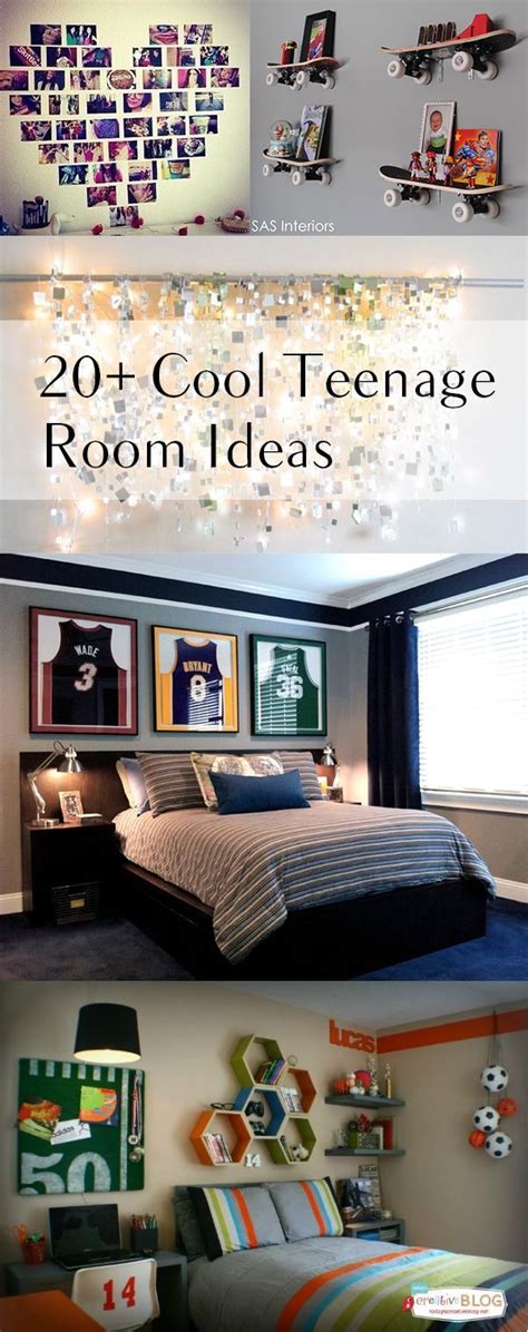 20 Cool Teenage Room Decor Ideas Boys Room Decor