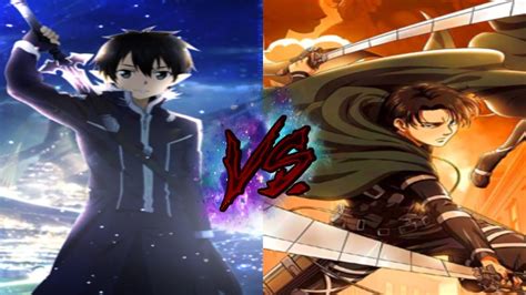 Levi Ackerman Vs Kirito Star King Roblox Anime Dimensions Youtube