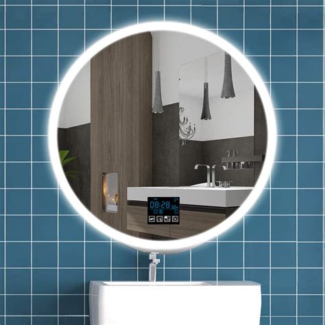 Buy Horv Led Bluetooth Backlit Bathroom Mirror Wall Ed Vanity Mirror With Defoggertouch