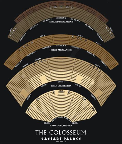 Caesars Windsor Colosseum Seating Chart