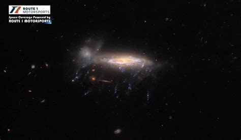 Nasas Hubble Space Telescope Spots Galaxy 600 Million Light Years Away