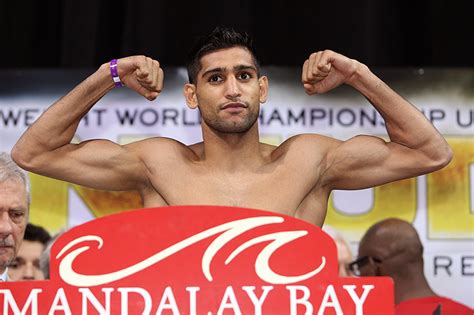 Former Unified World Champion Amir King Khan Takes On Former World