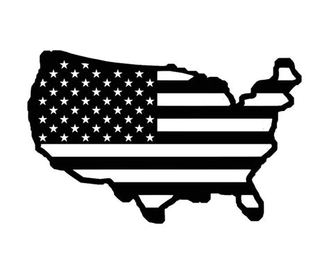 United States Outline Svg