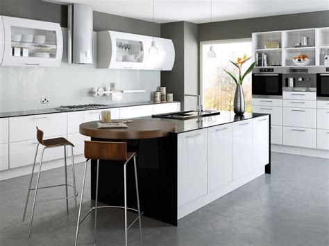Modern luxury home kitchen cupboards white design modular high gloss island kitchen cabinet. Before & After | Modern kitchen cabinet design, White ...