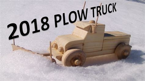 How To Make Wooden Toy Plow Truck Youtube