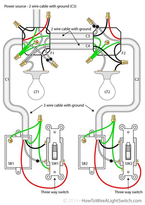 Wiring Diagram For Light Switch With Power At Light Fixtures Today