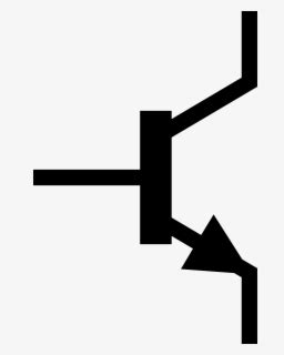 Npn Bipolar Junction Transistor Electronic Symbol Electronic Transistor Clip Art Free