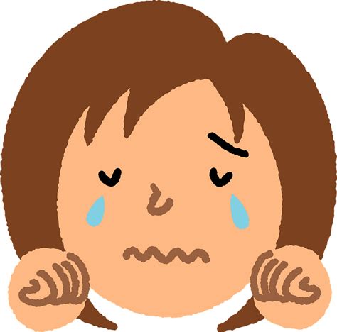 download woman crying tears clipart フリー 素材 イラスト 悲しい png download 5611621 pinclipart