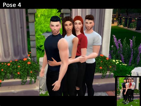 The Sims Resource Fun Group Pose Pack