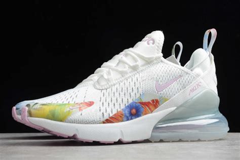 Brand New Nike Air Max 270 White Floral Running Shoes At6819 100