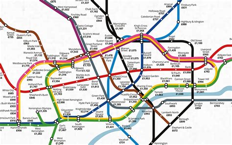 Tube Map Of London Housing Prices Maykenbel Properties