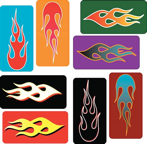 Pinstripe Flame Illustrations Royalty Free Vector Graphics And Clip Art
