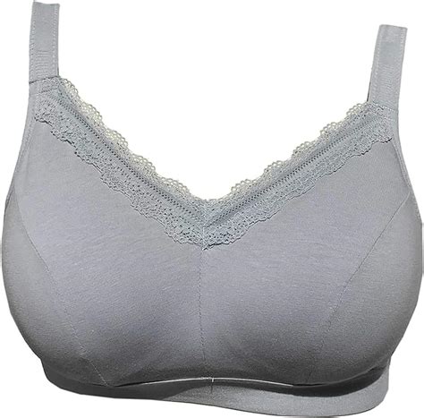 Molded Cup Post Surgery Bra For Mastectomy Women Silicone Breast Prosthesis With Pockets Cotton