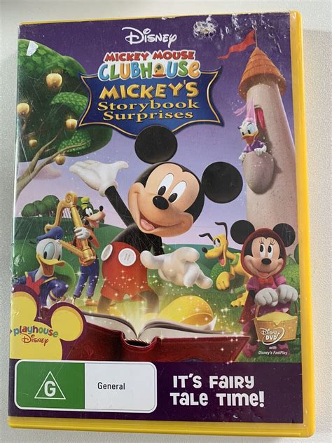 Mickey Mouse Clubhouse Mickeys Storybook Surprises Dvd 2008