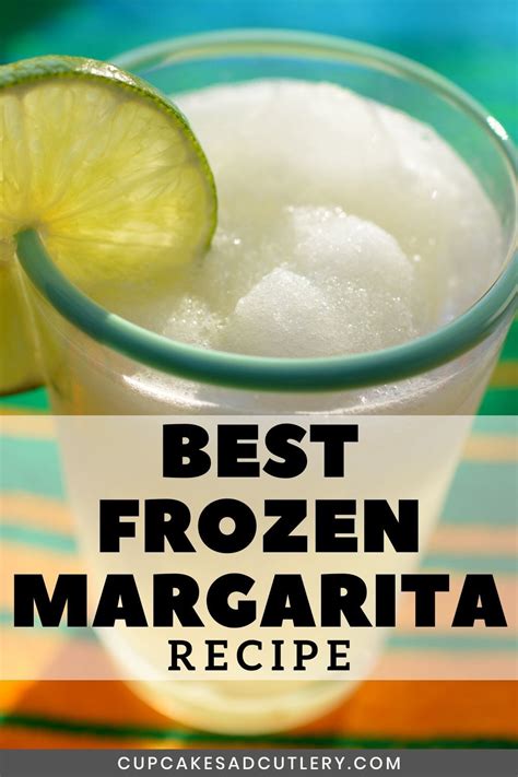 This Is The Best Frozen Margarita Recipe Its Easy To Make In A