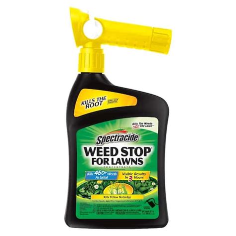 Spectracide Oz Weed Stop For Lawns Ready To Spray Lawn Weed Killer Hg The Home Depot