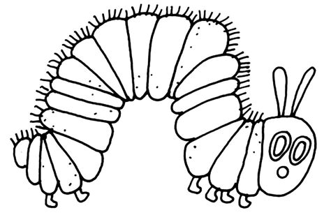 This very hungry caterpillar themed printable helps you teach kids the days of the week. Hungry Caterpillar Coloring Pages Very Hungry Caterpillar ...