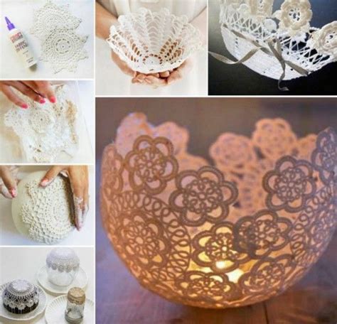 Diy Doily Bowls Pictures Photos And Images For Facebook